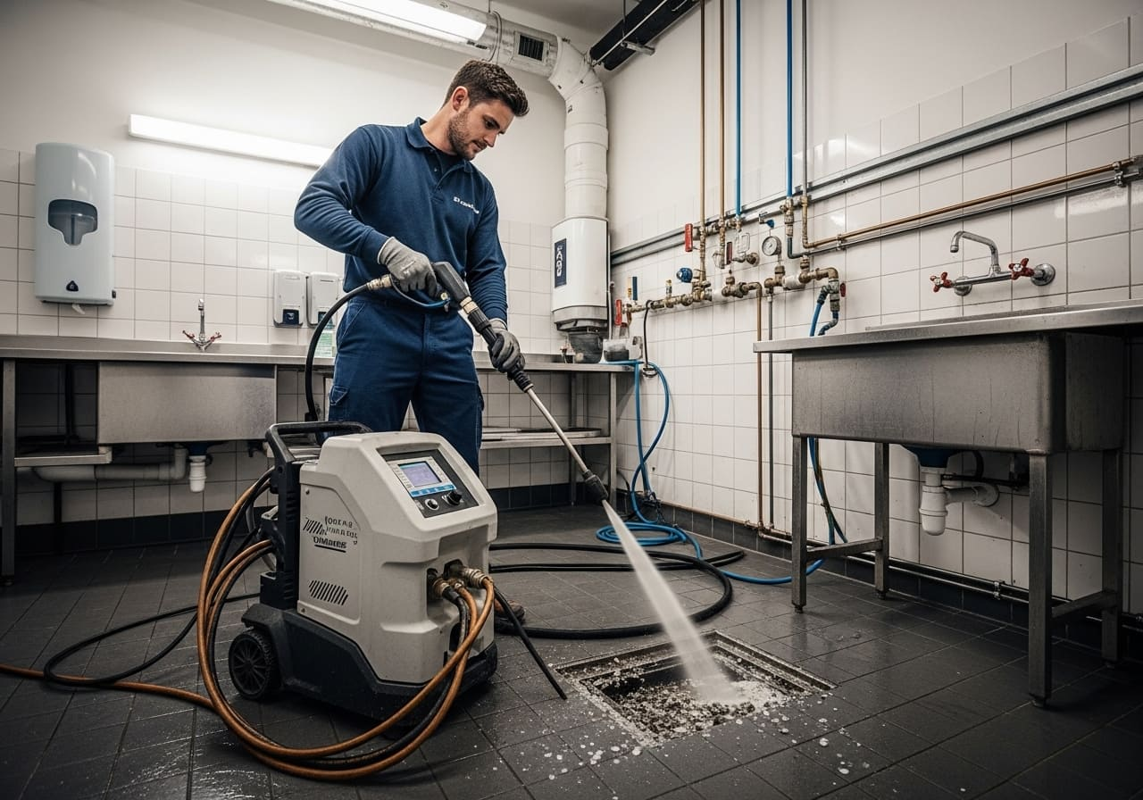 Professional Drain Cleaning in Alleyton